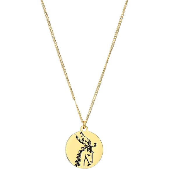 Kate Spade New York in the Stars Golden Tone Chain Capricorn Charm Goat Symbol - Picture 2 of 6